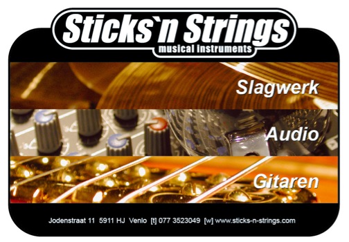 sticks 'n strings print reclame